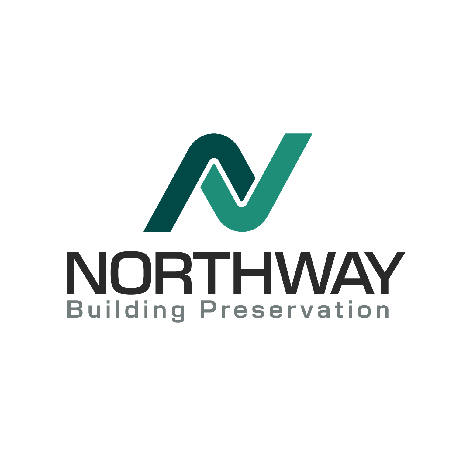 Northway Building Preservation logo and brand identity